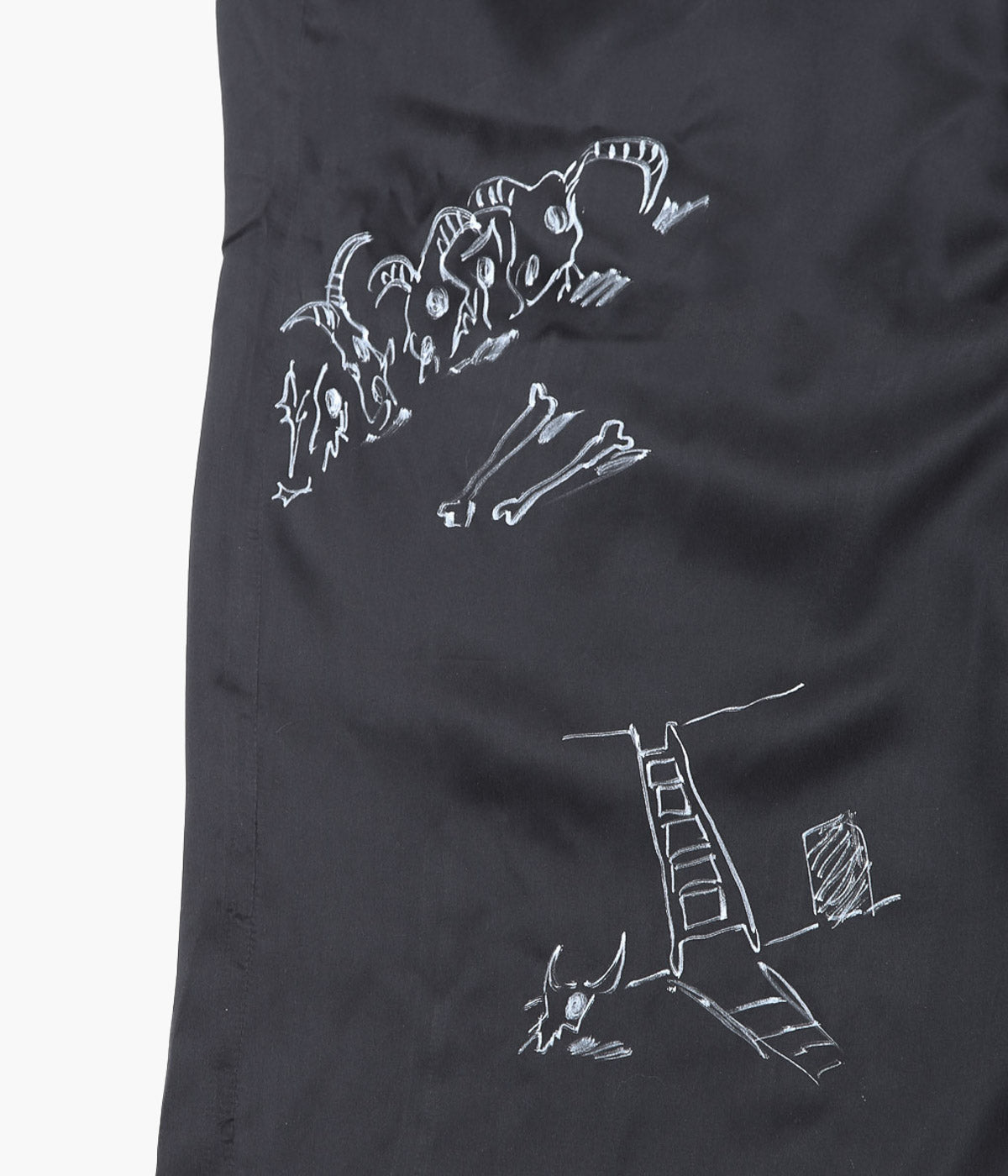 WONDEROUND ''WORKSUIT W/DRAW STRING'' (BLACK)