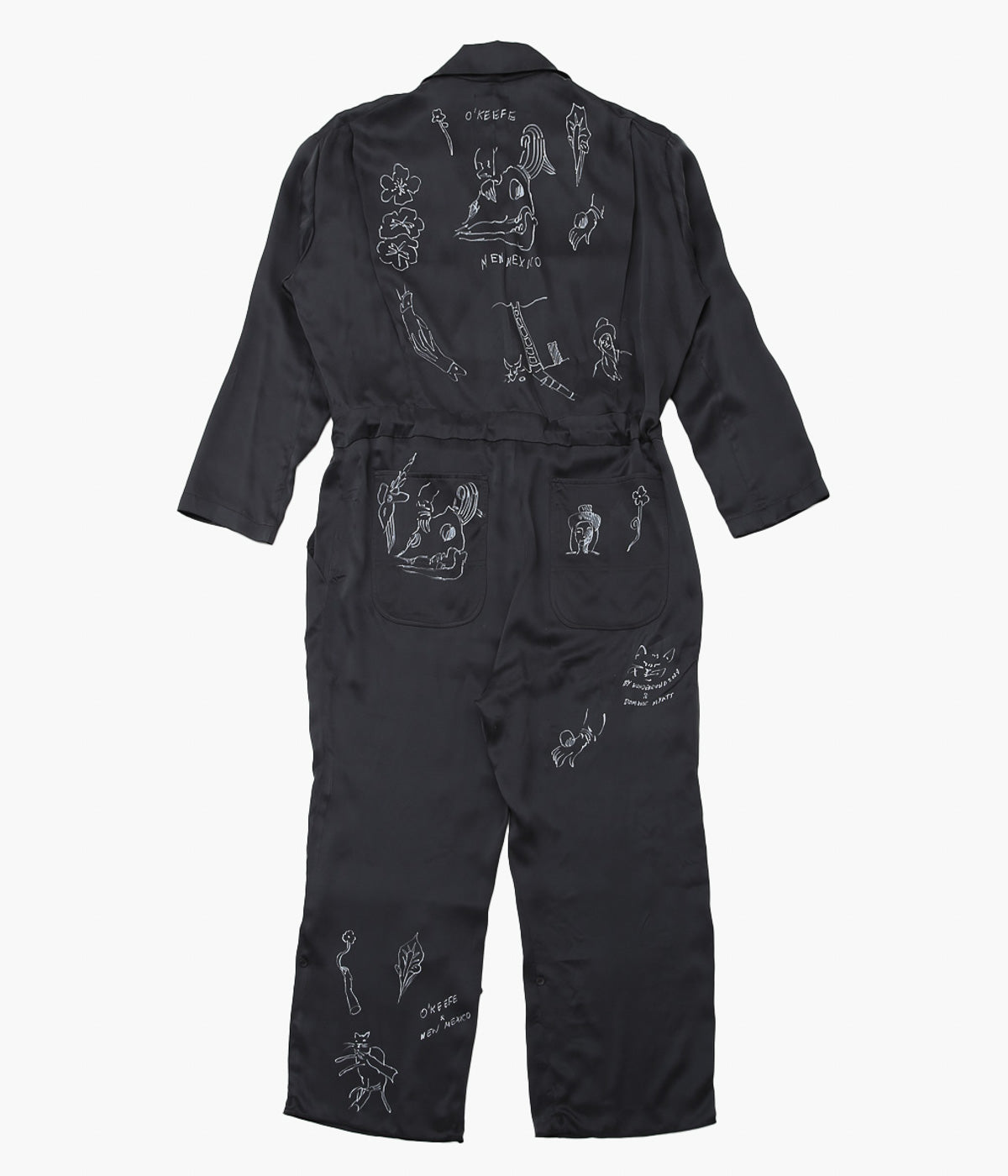 WONDEROUND ''WORKSUIT W/DRAW STRING'' (BLACK)