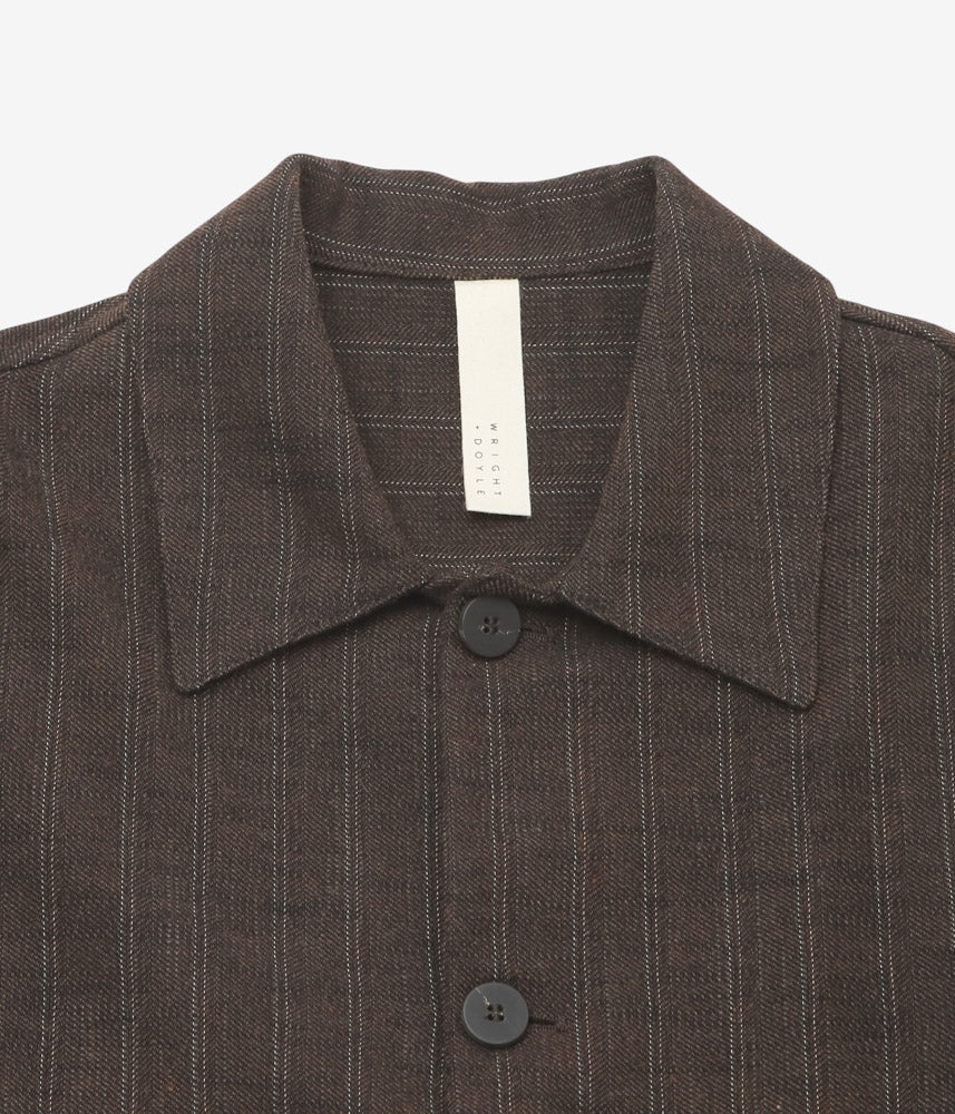 WRIGHT+DOYLE ''ATHIR JACKET'' (BARK)