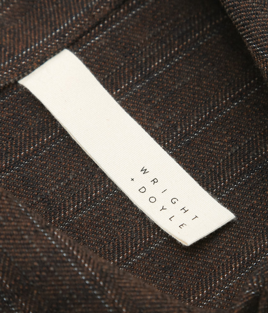 WRIGHT+DOYLE ''ATHIR JACKET'' (BARK)