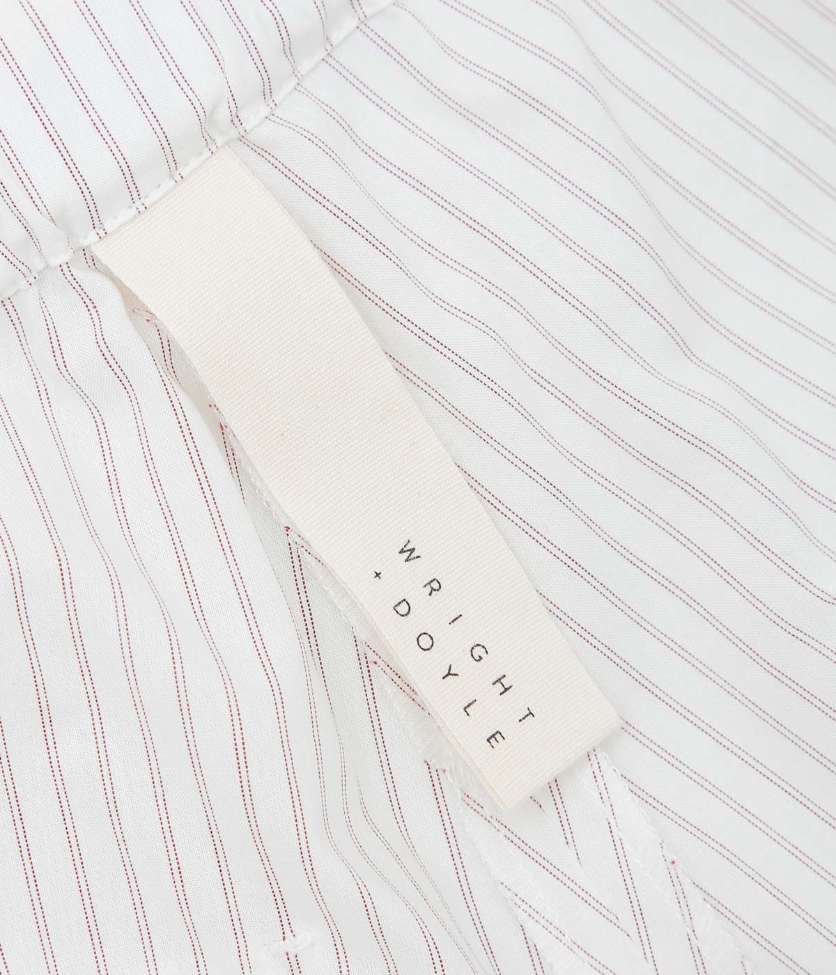 WRIGHT+DOYLE ''MELDON SHORTS'' (CHALK BRICK PINSTRIPE)