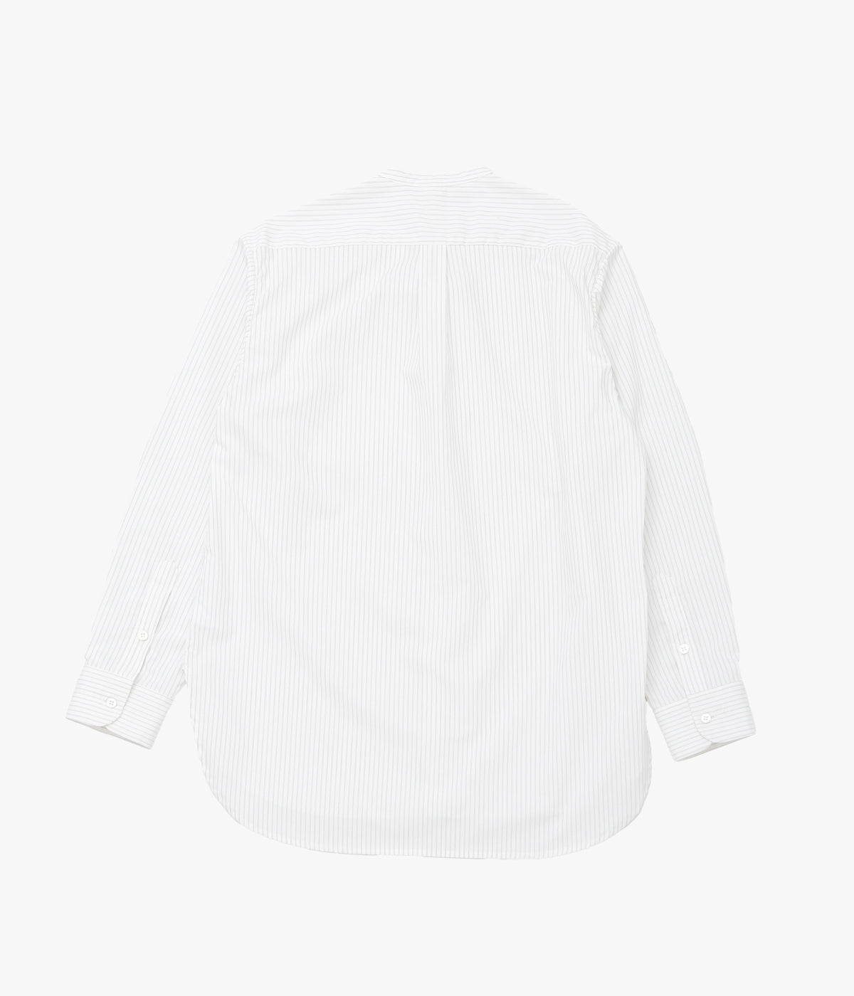 WRIGHT+DOYLE ''ROWDEN SHIRT'' (CHALK BRICK PINSTRIPE)