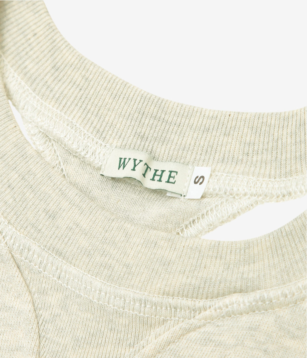WYTHE ''CONSERVATION SWEATSHIRT'' (HEATHER GREY)