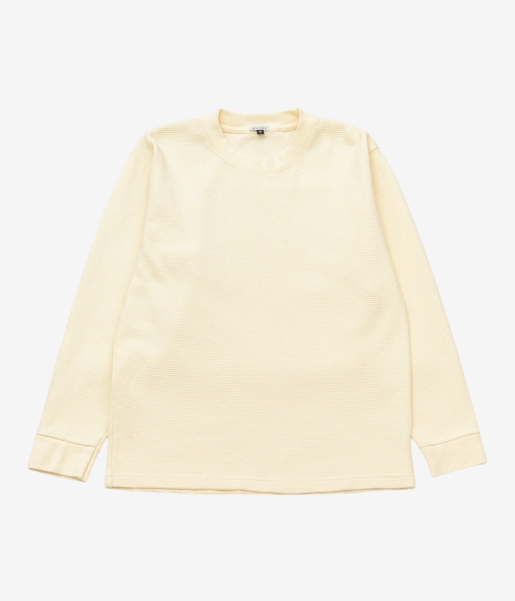 WYTHE ''COTTON WAFFLE THERMAL'' (CREAM)