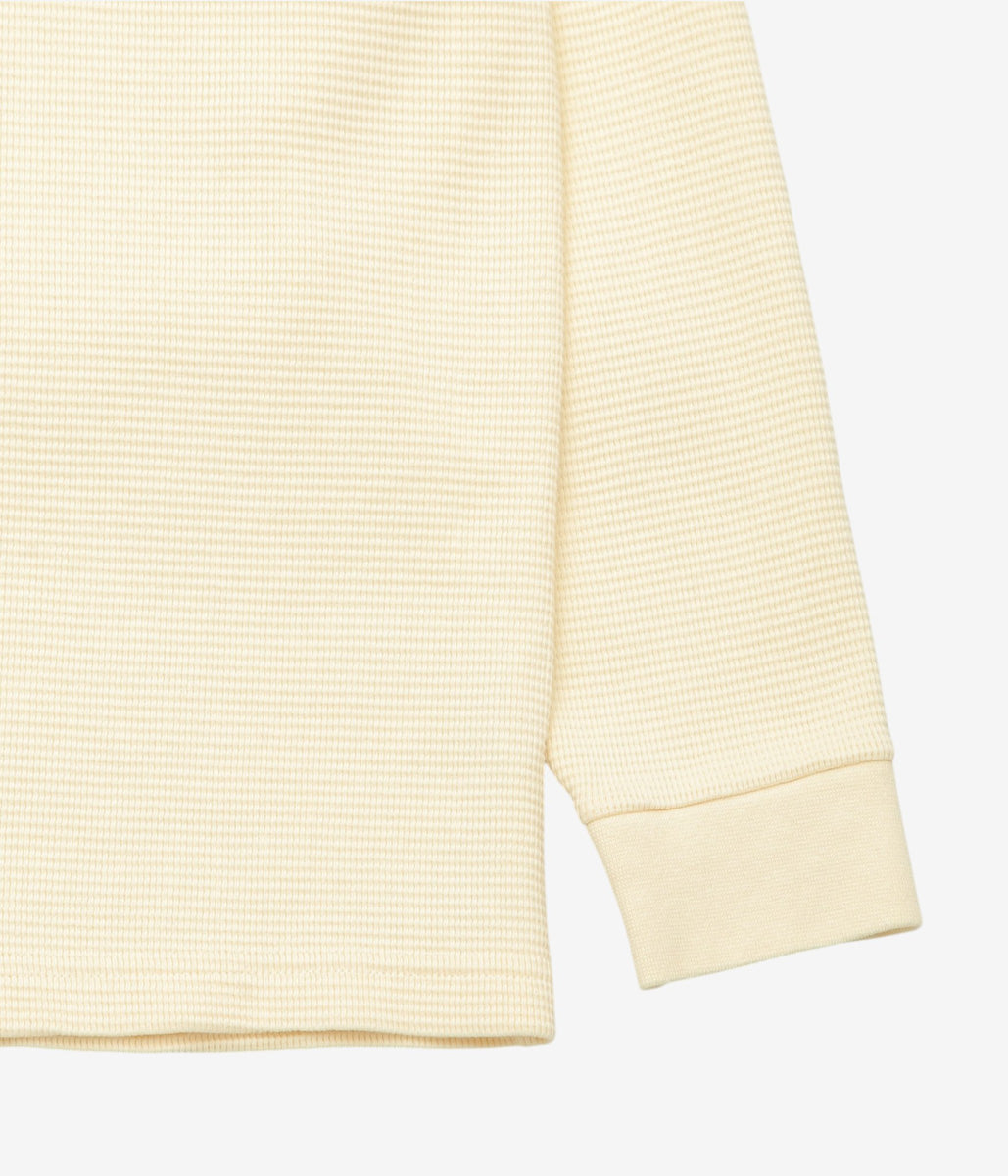 WYTHE ''COTTON WAFFLE THERMAL'' (CREAM)
