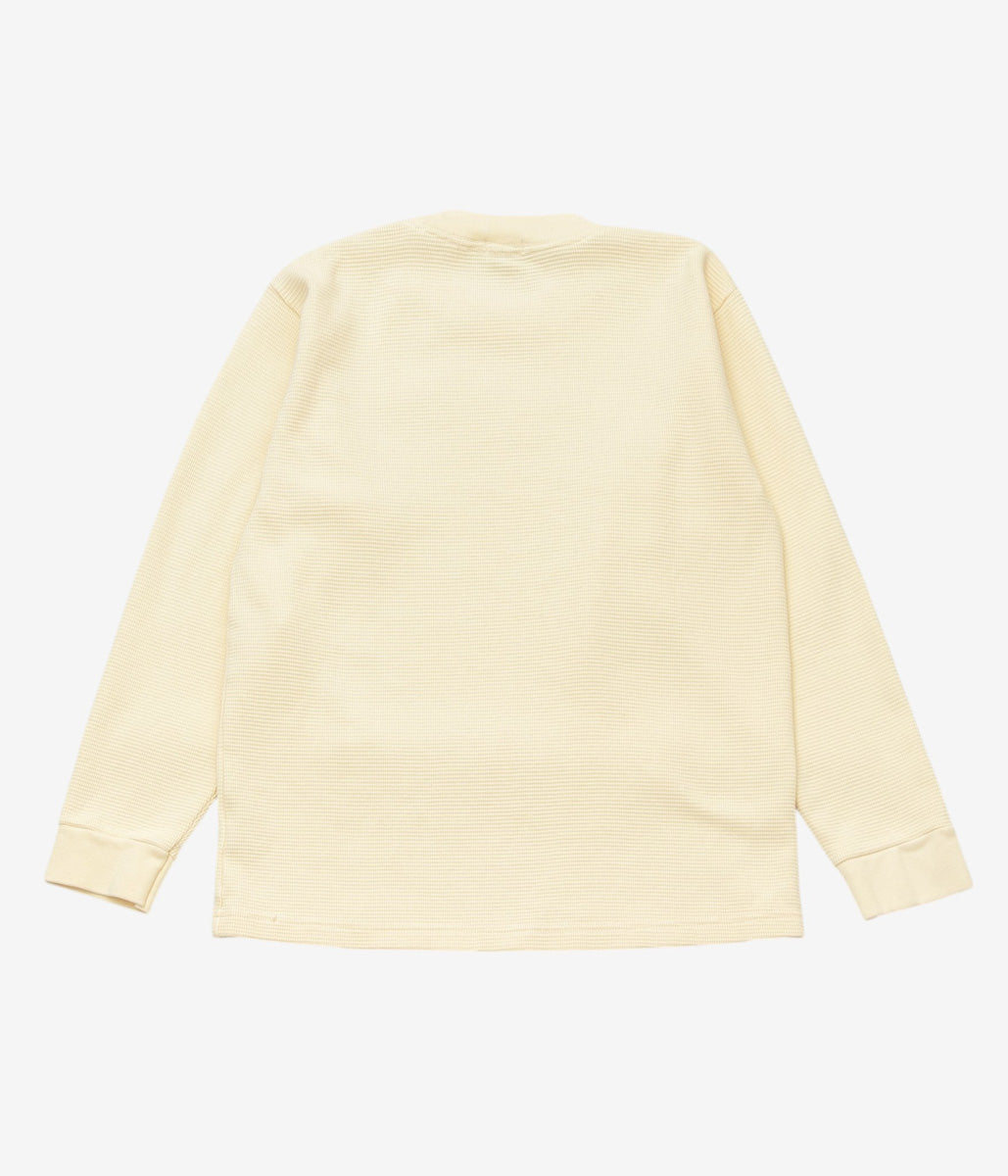 WYTHE ''COTTON WAFFLE THERMAL'' (CREAM)