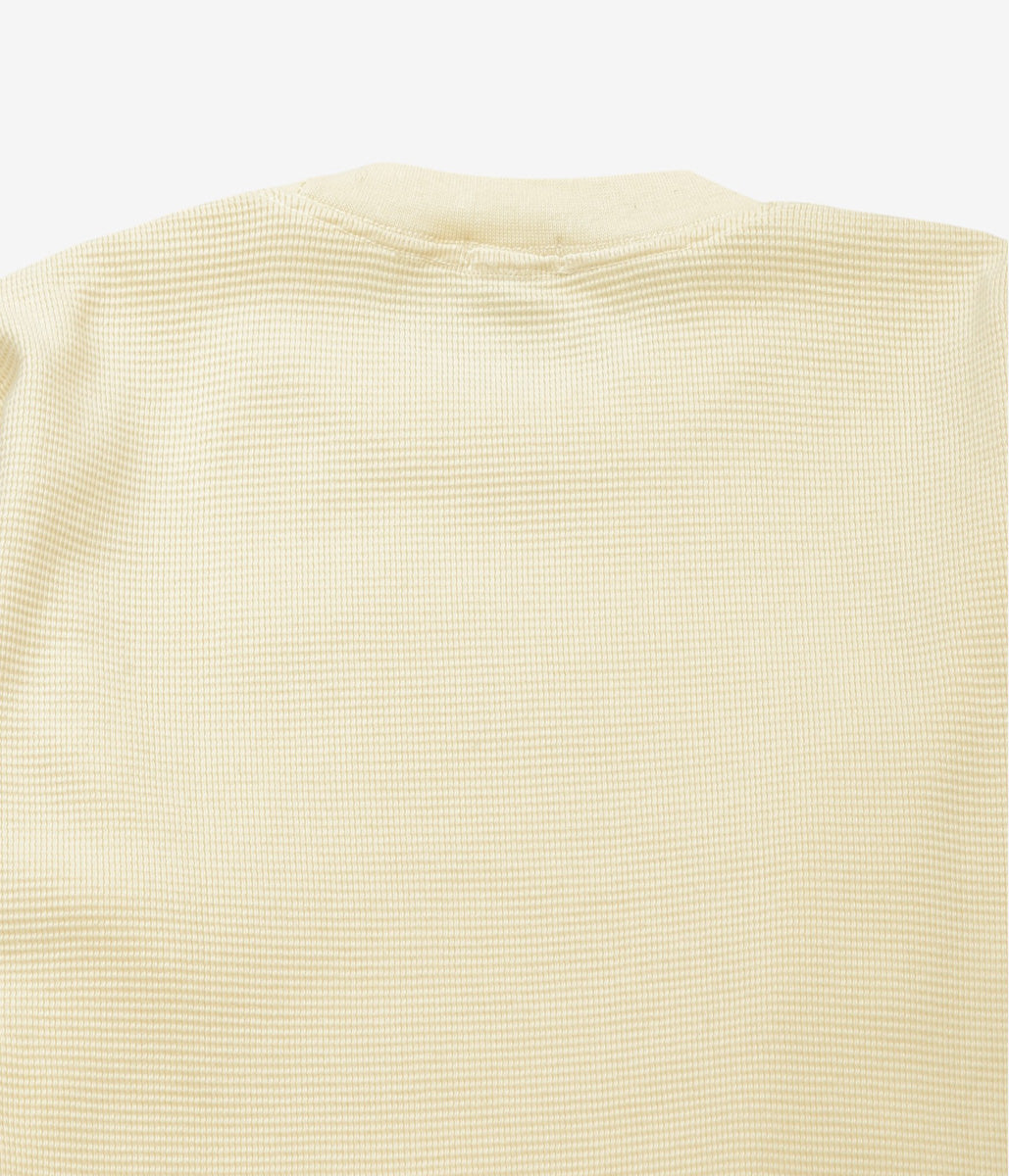 WYTHE ''COTTON WAFFLE THERMAL'' (CREAM)