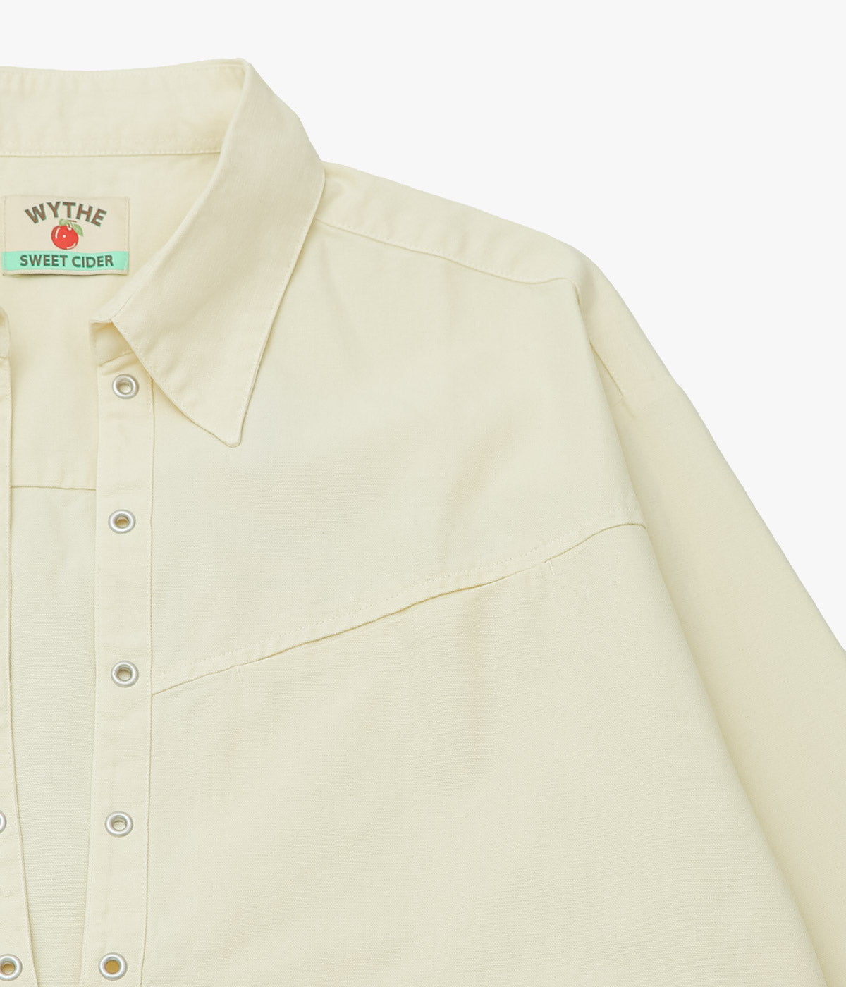 WYTHE ''DENIM PULLOVER SHIRT'' (BUTTERMILK)
