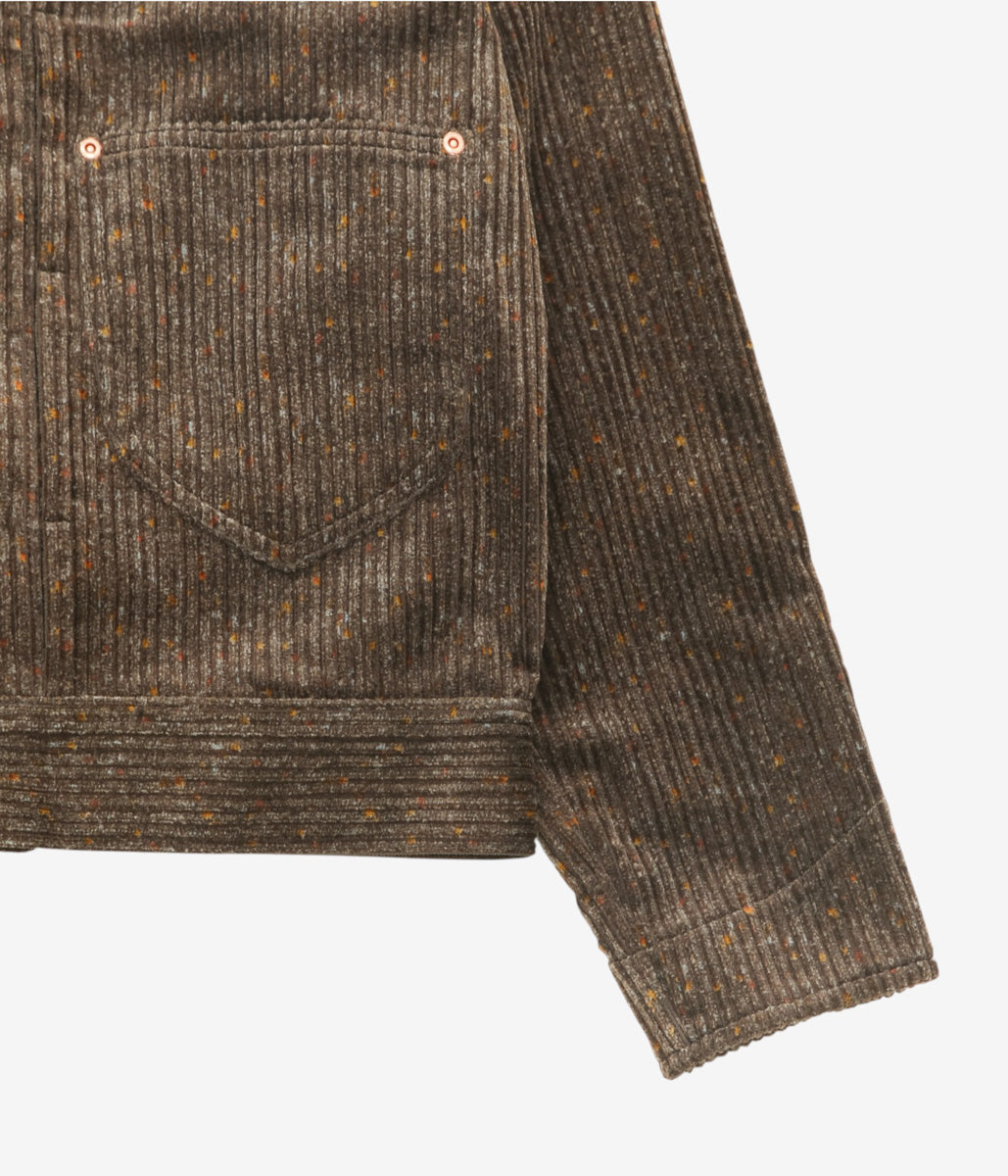 WYTHE ''DONEGAL CORDUROY RANCH JACKET'' (RUSTIC BROWN)