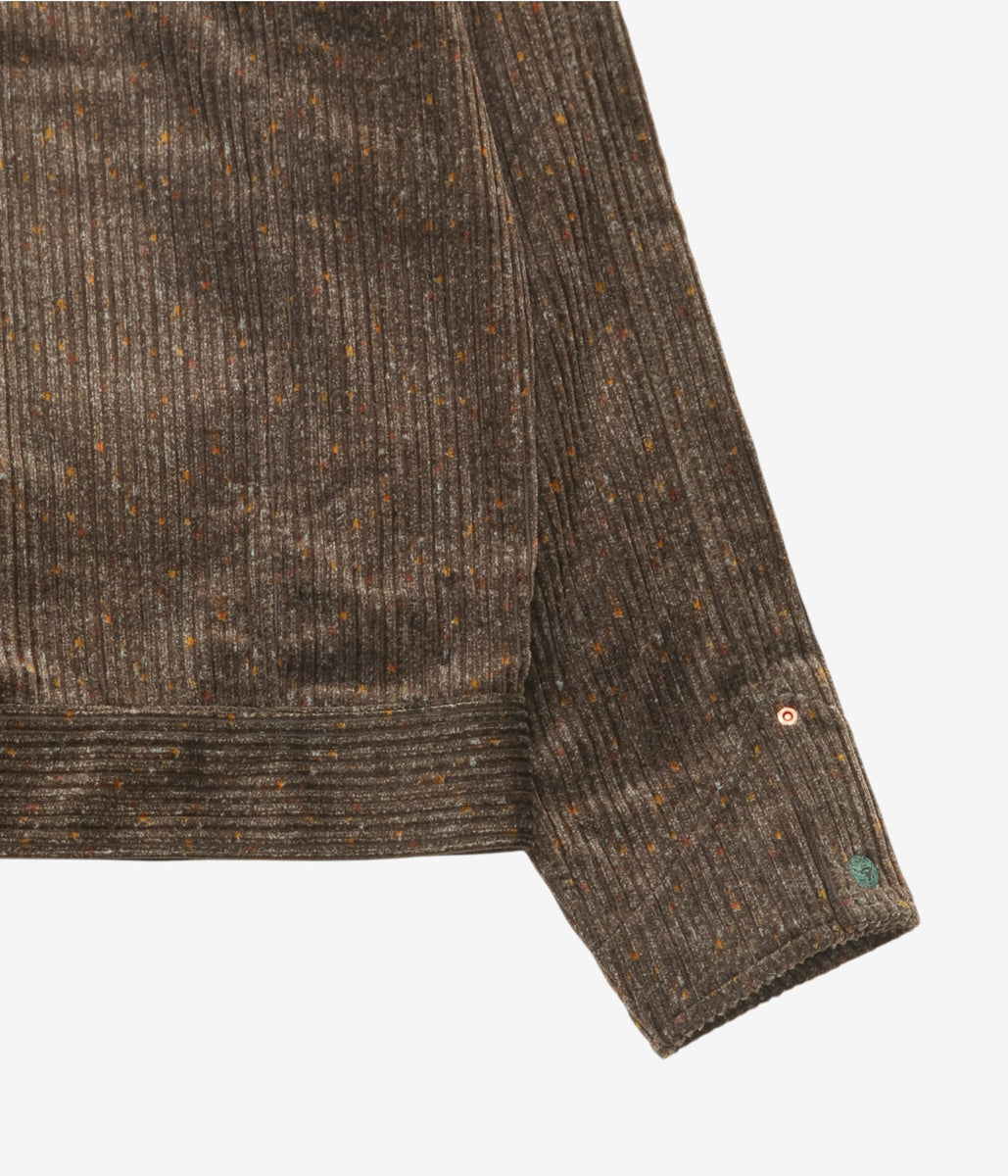 WYTHE ''DONEGAL CORDUROY RANCH JACKET'' (RUSTIC BROWN)