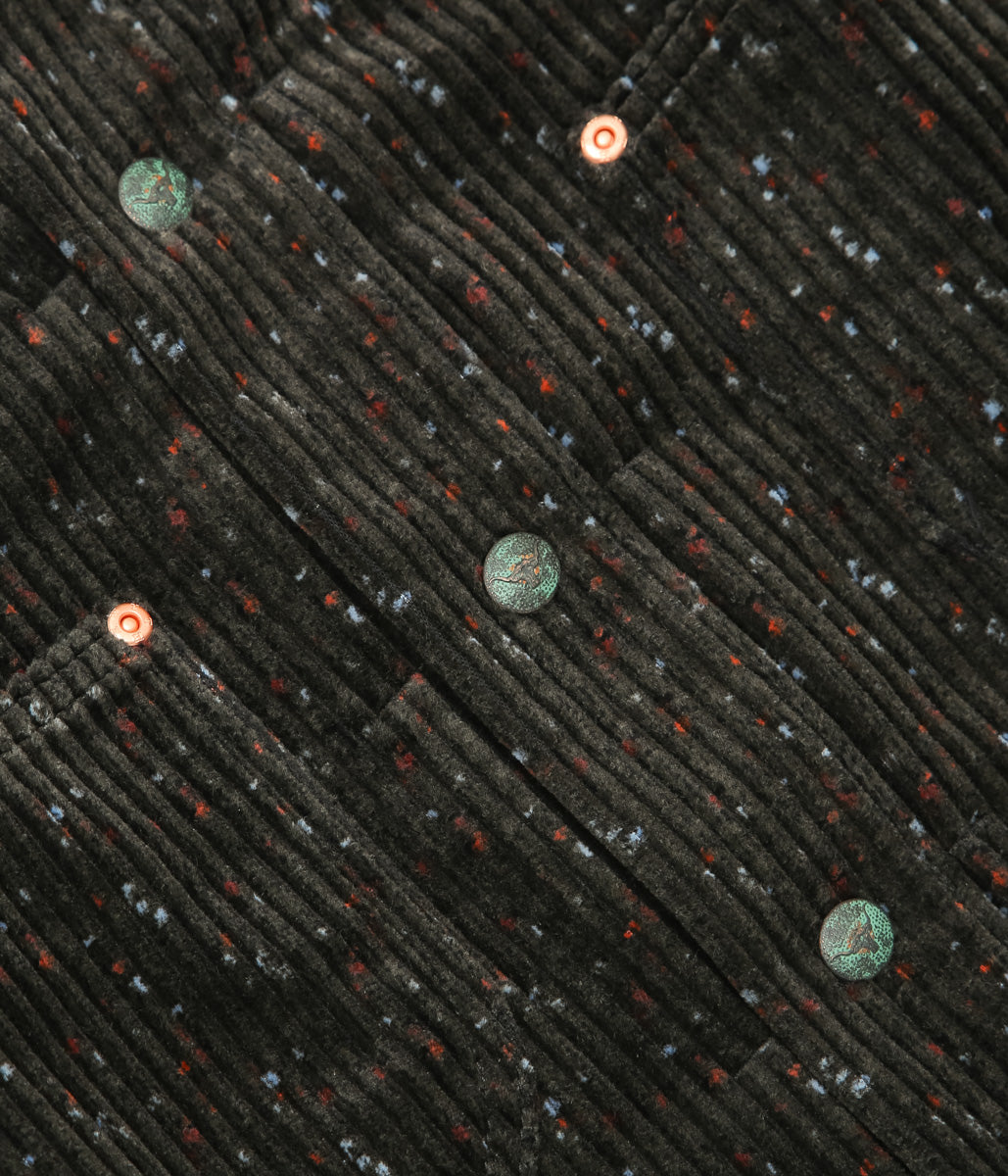 WYTHE ''DONEGAL CORDUROY RANCH JACKET'' (NIGHT SKY)