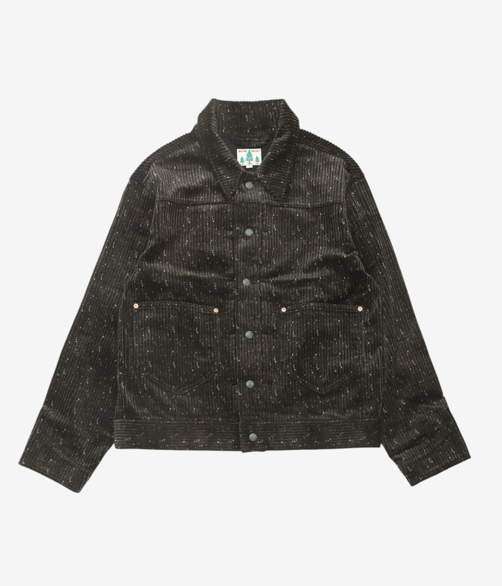 WYTHE ''DONEGAL CORDUROY RANCH JACKET'' (NIGHT SKY)