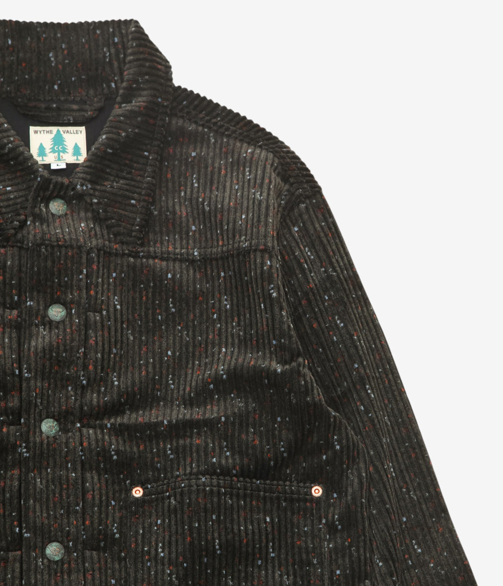 WYTHE ''DONEGAL CORDUROY RANCH JACKET'' (NIGHT SKY)