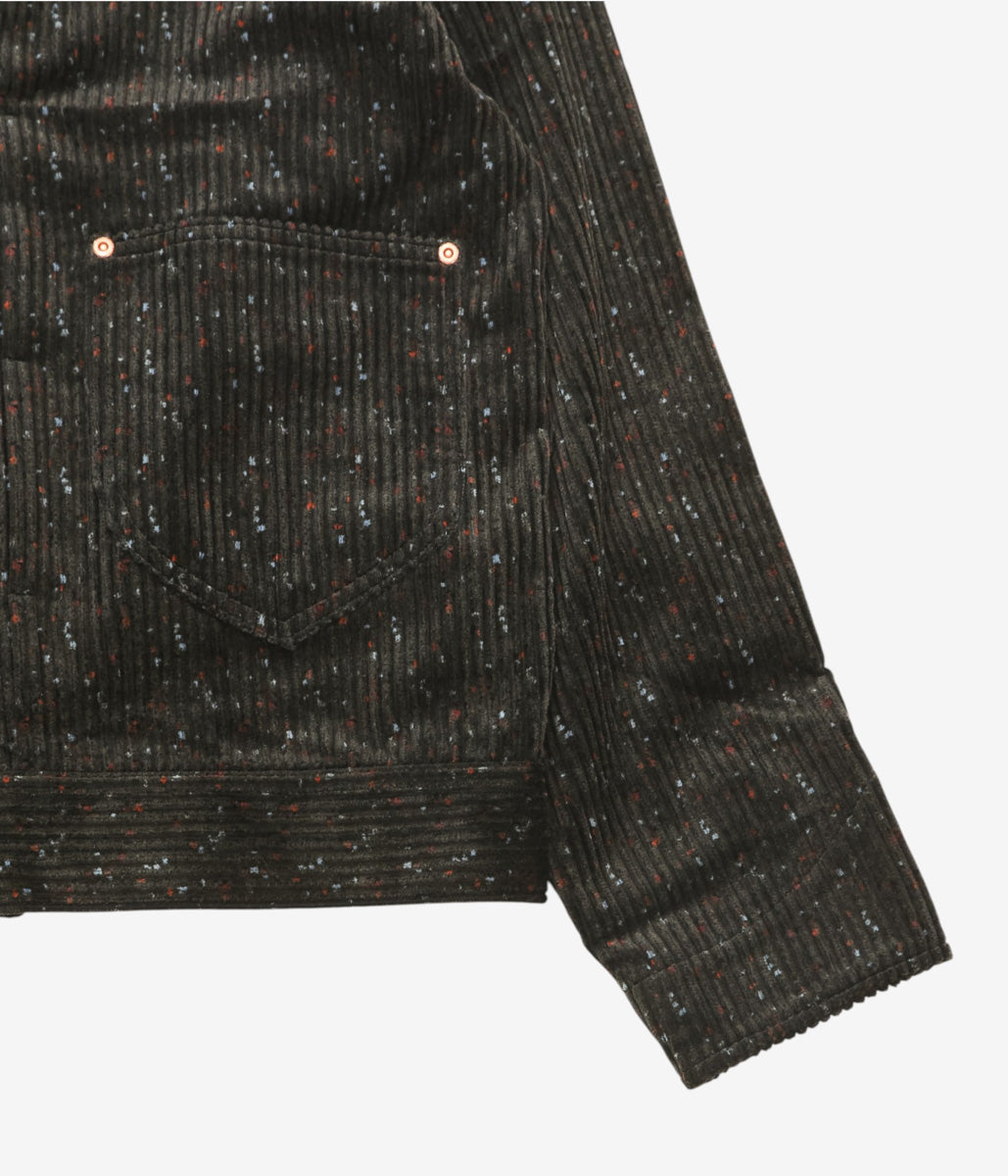 WYTHE ''DONEGAL CORDUROY RANCH JACKET'' (NIGHT SKY)
