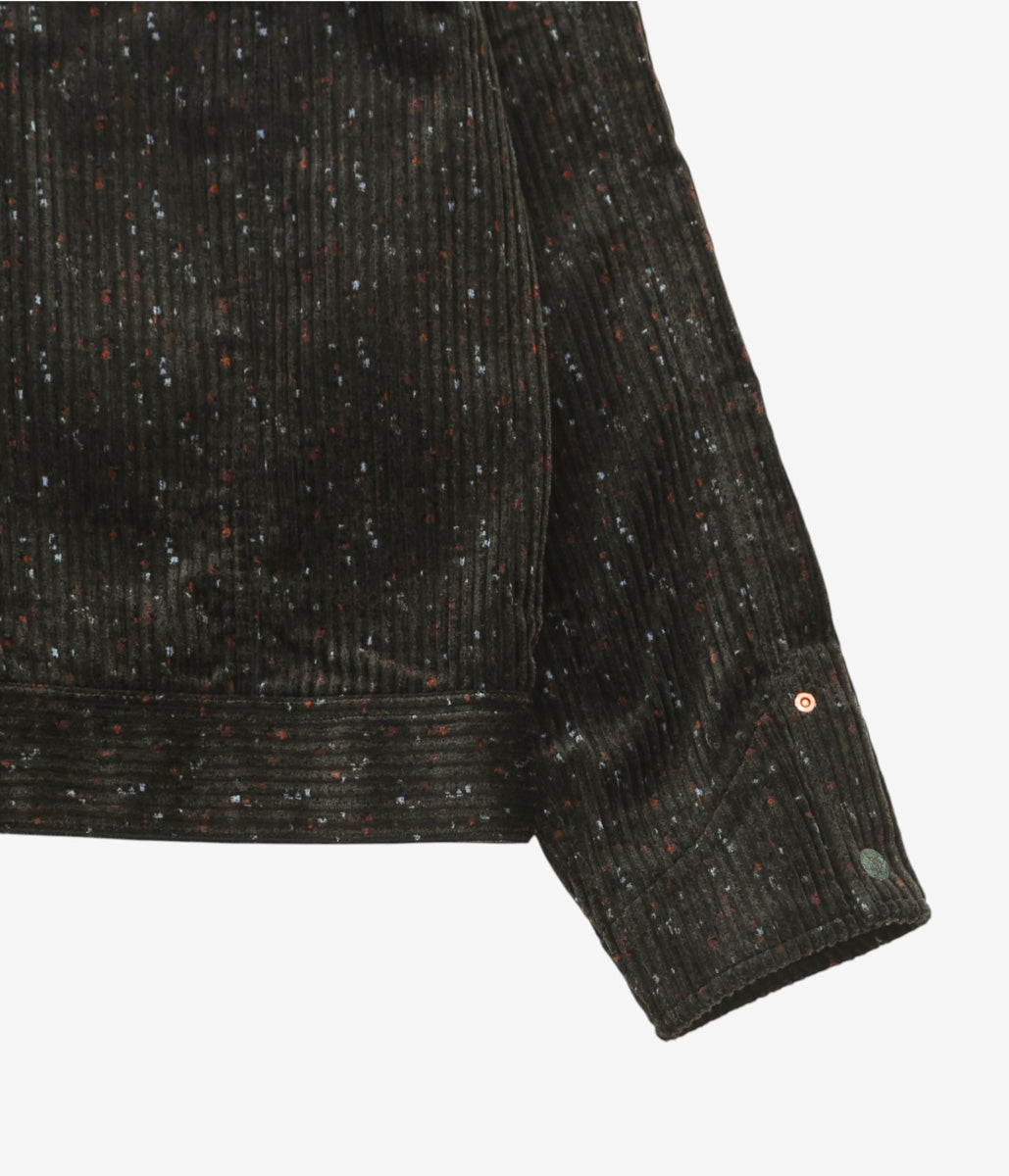 WYTHE ''DONEGAL CORDUROY RANCH JACKET'' (NIGHT SKY)