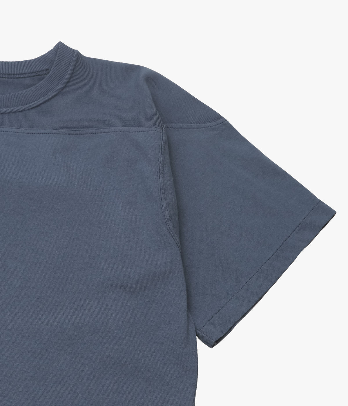 WYTHE ''FOOTBALL T-SHIRT'' (FADED NAVY)