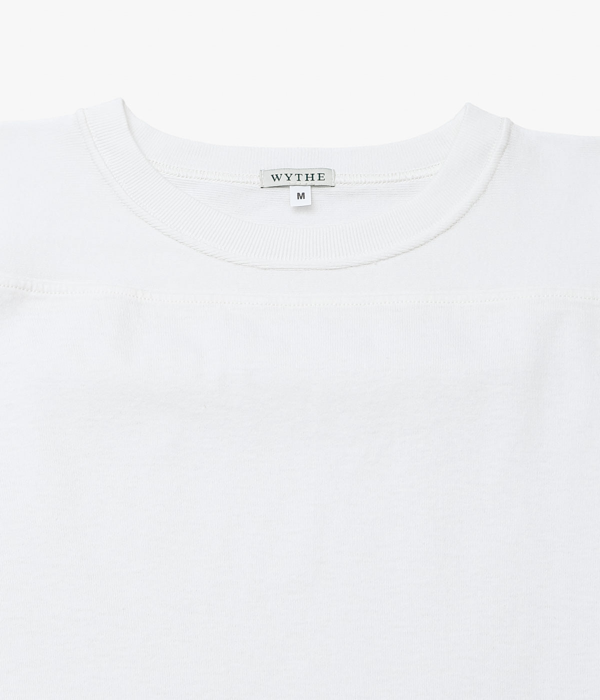 WYTHE ''FOOTBALL T-SHIRT'' (NATURAL)