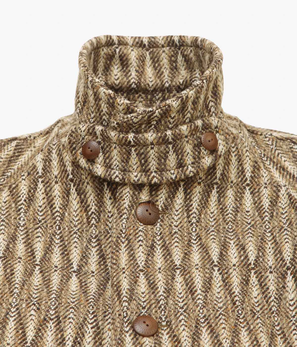 WYTHE ''RAGLAN WOOL OVERCOAT'' (DIAMOND OMBRE TWEED)