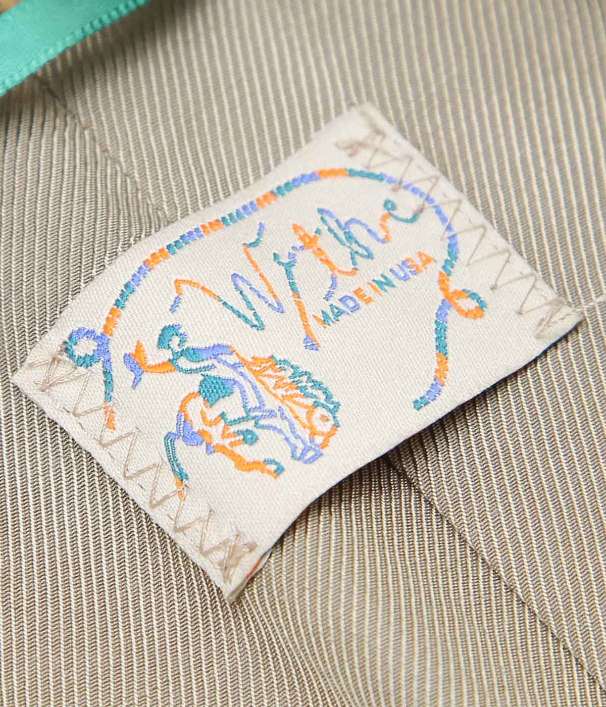 WYTHE ''RAGLAN WOOL OVERCOAT'' (DIAMOND OMBRE TWEED)