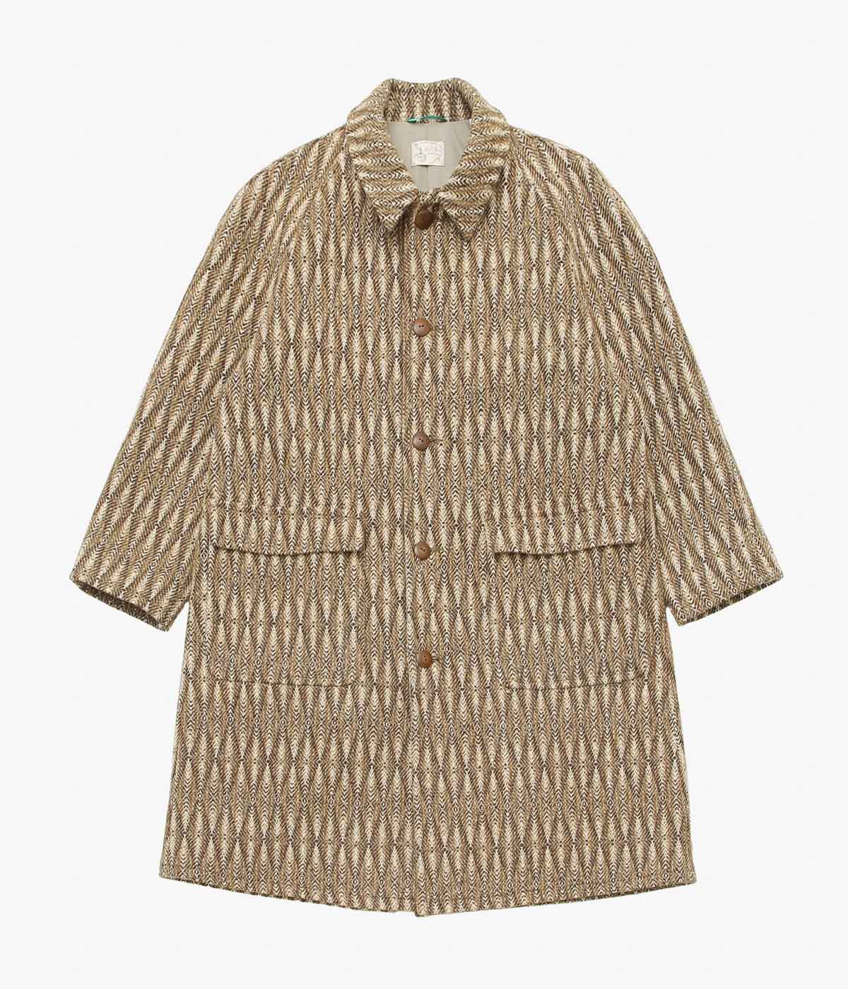 WYTHE ''RAGLAN WOOL OVERCOAT'' (DIAMOND OMBRE TWEED)