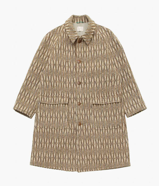 WYTHE ''RAGLAN WOOL OVERCOAT'' (DIAMOND OMBRE TWEED)