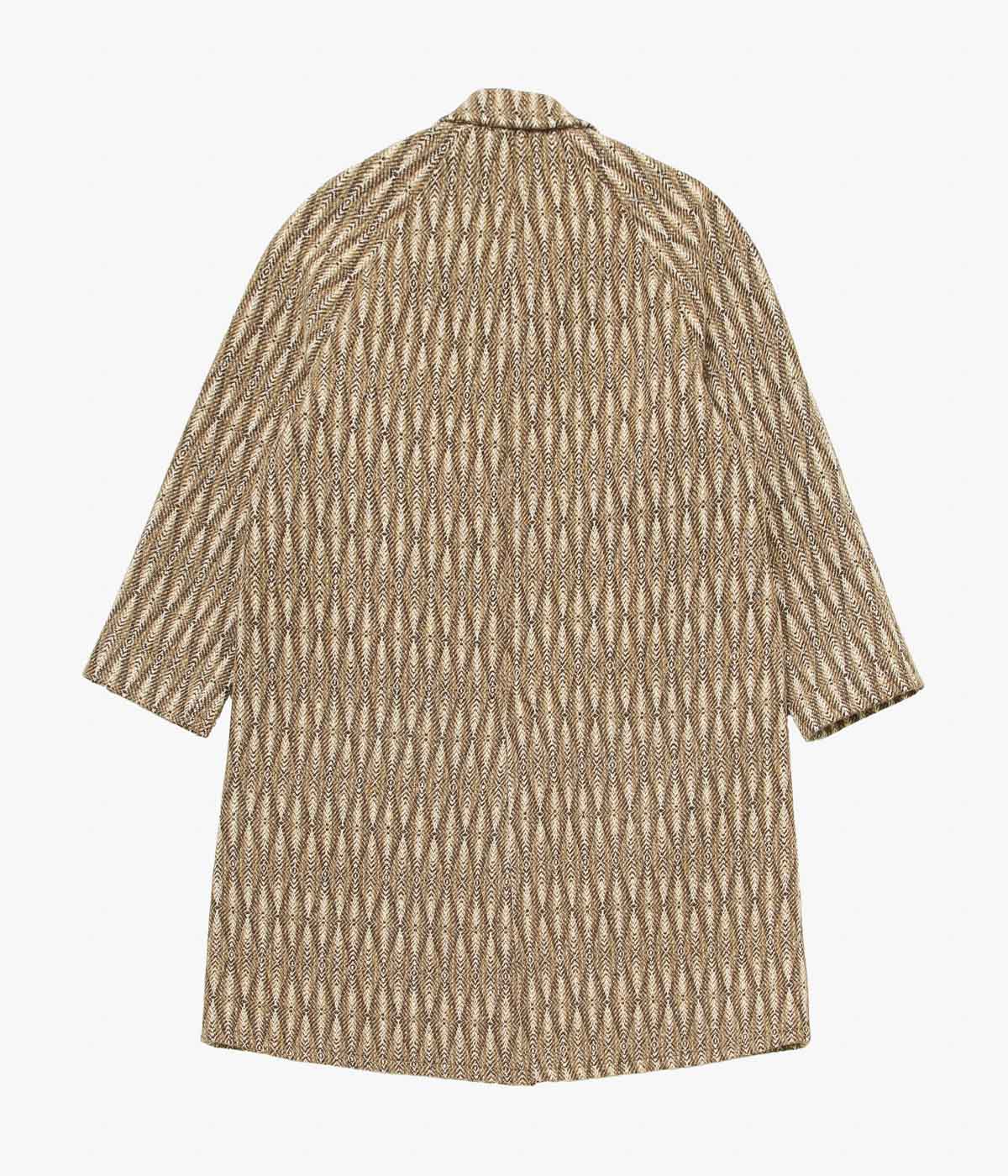 WYTHE ''RAGLAN WOOL OVERCOAT'' (DIAMOND OMBRE TWEED)