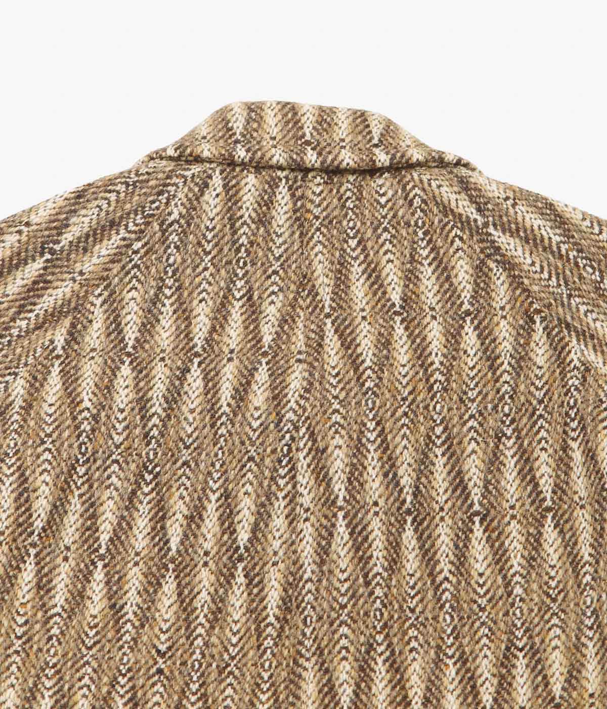 WYTHE ''RAGLAN WOOL OVERCOAT'' (DIAMOND OMBRE TWEED)