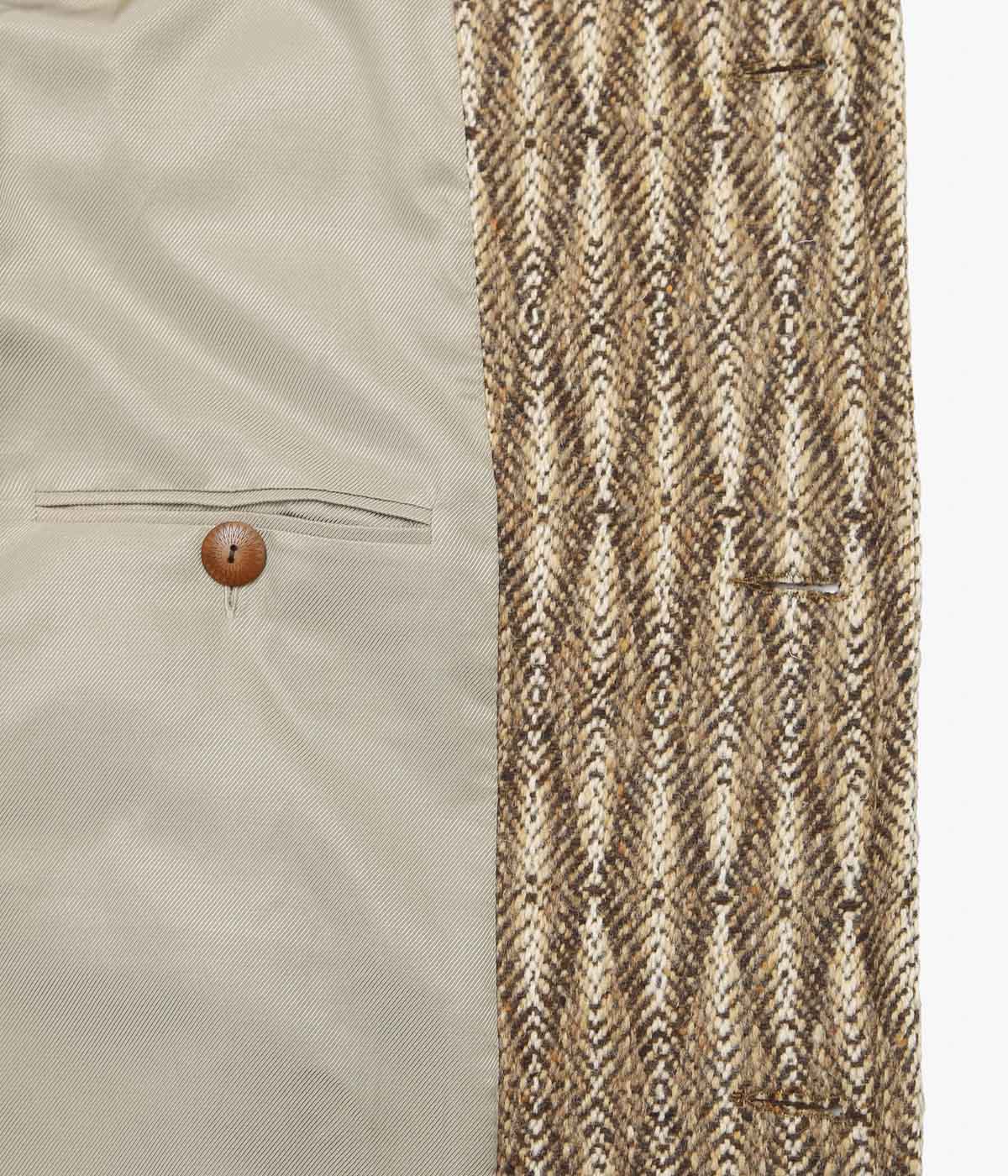 WYTHE ''RAGLAN WOOL OVERCOAT'' (DIAMOND OMBRE TWEED)