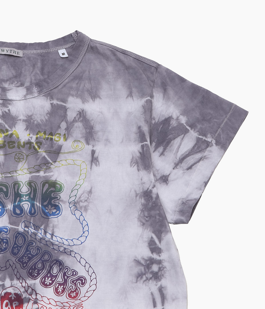 WYTHE ''SHIBORI TIE-DYE CONCERT T-SHIRT'' (TARO)