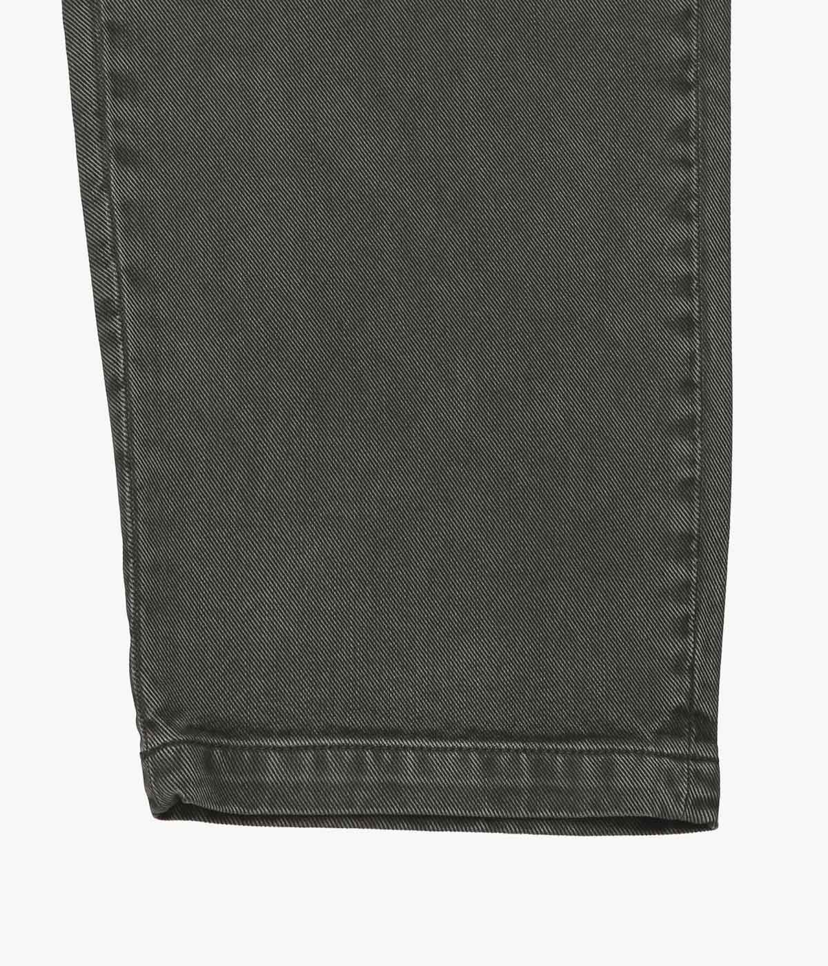 WYTHE ''TENCEL GABARDINE WESTERN PANT'' (FADED BLACK)