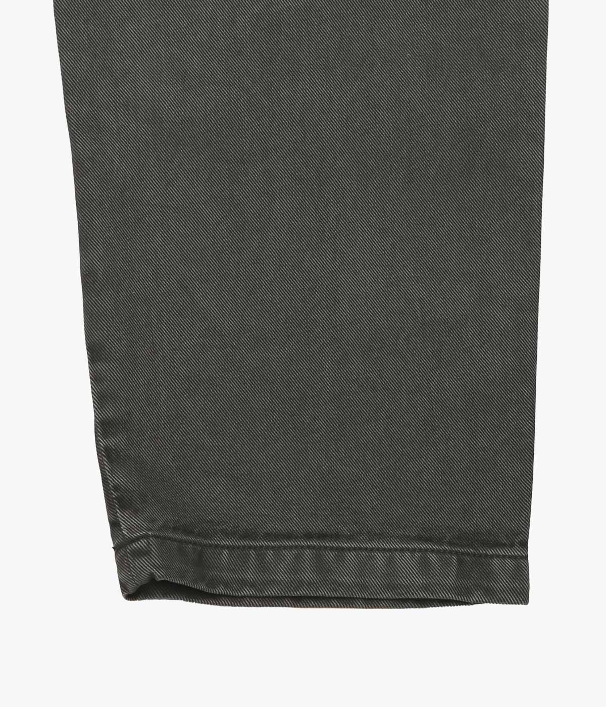 WYTHE ''TENCEL GABARDINE WESTERN PANT'' (FADED BLACK)