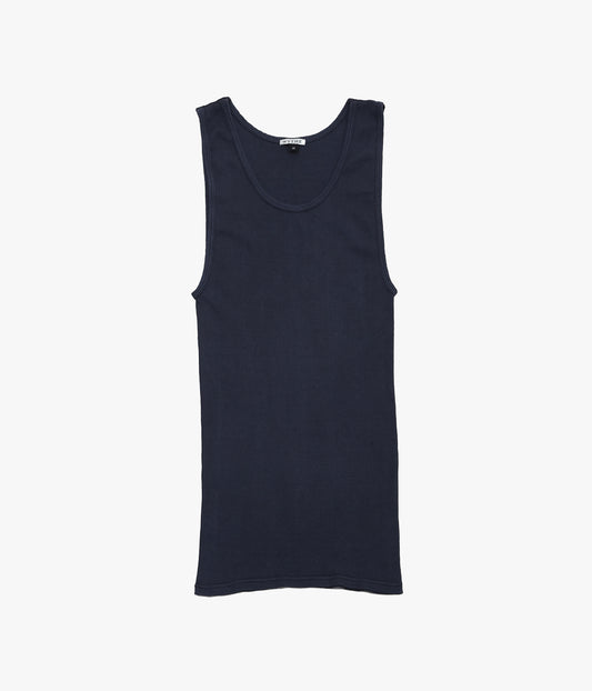 WYTHE ''TUBLAR RIBKNIT TANKTOP'' (FADED BLACK)