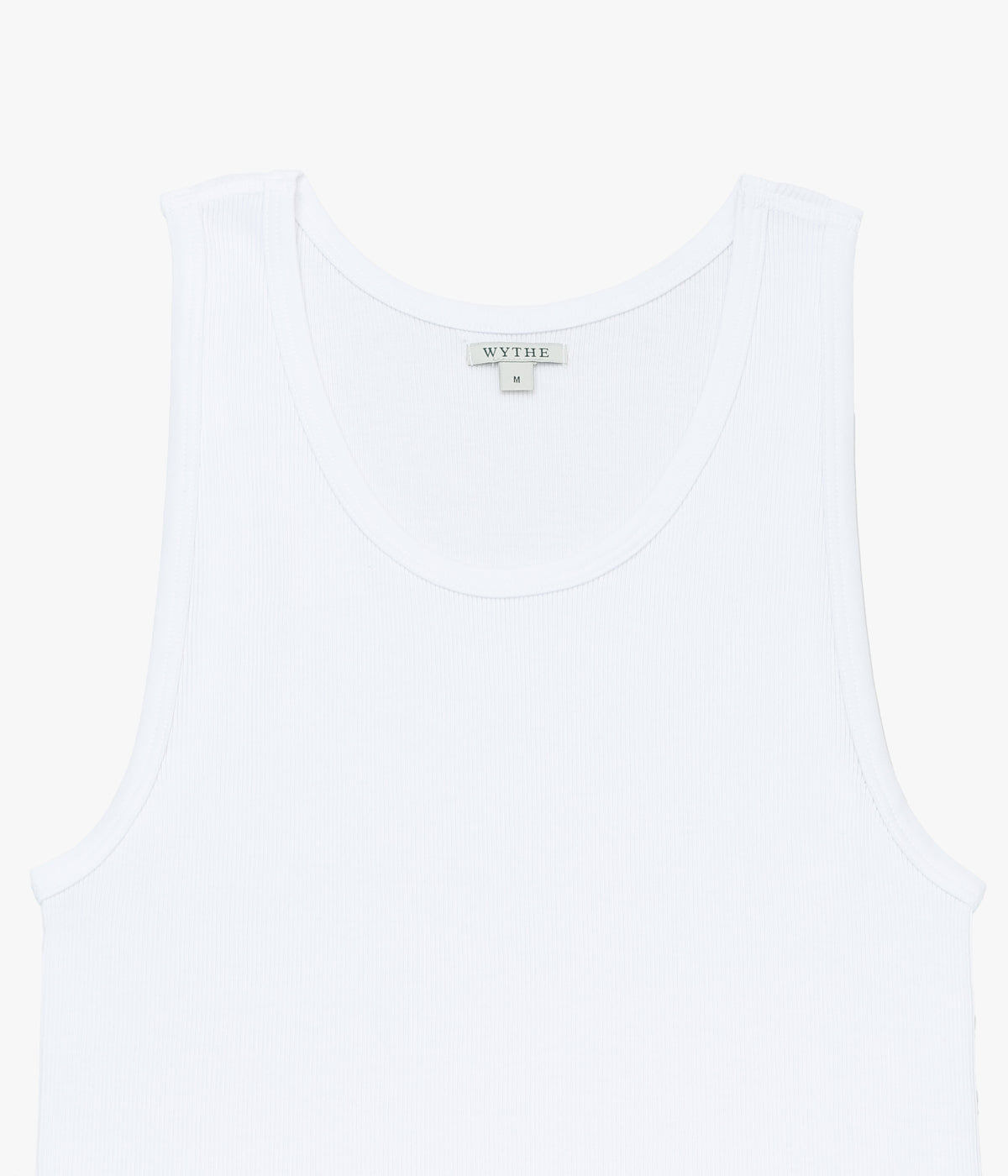 WYTHE ''TUBULAR RIBKNIT TANK TOP'' (NATURAL)