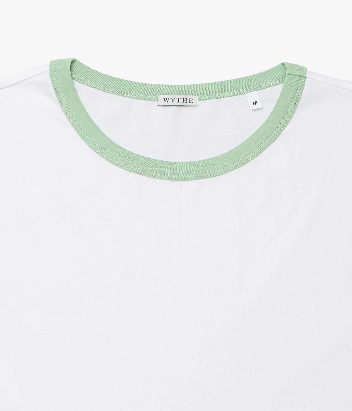 WYTHE ''TUBULAR RINGER T-SHIRT'' (CELADON)