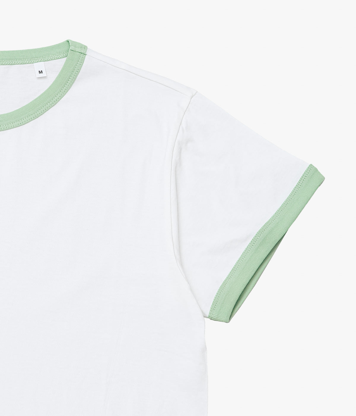 WYTHE ''TUBULAR RINGER T-SHIRT'' (CELADON)