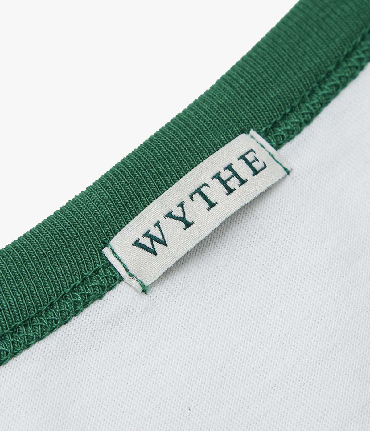 WYTHE ''TUBULAR RINGER T-SHIRT'' (EVERGREEN)