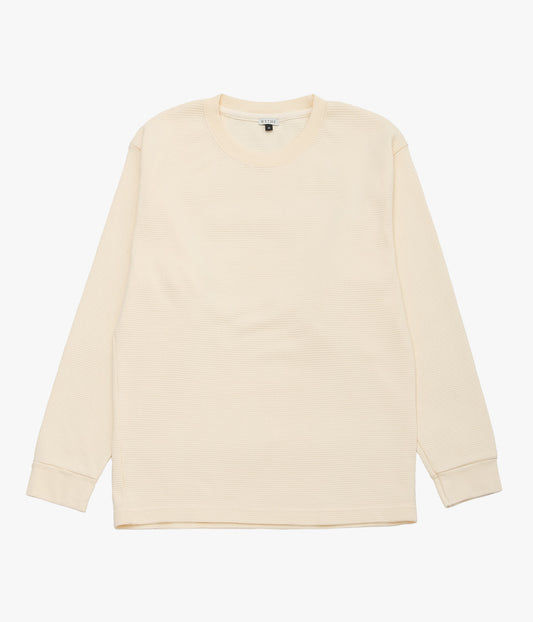 WYTHE ''WAFFLE THERMAL'' (CREAM)