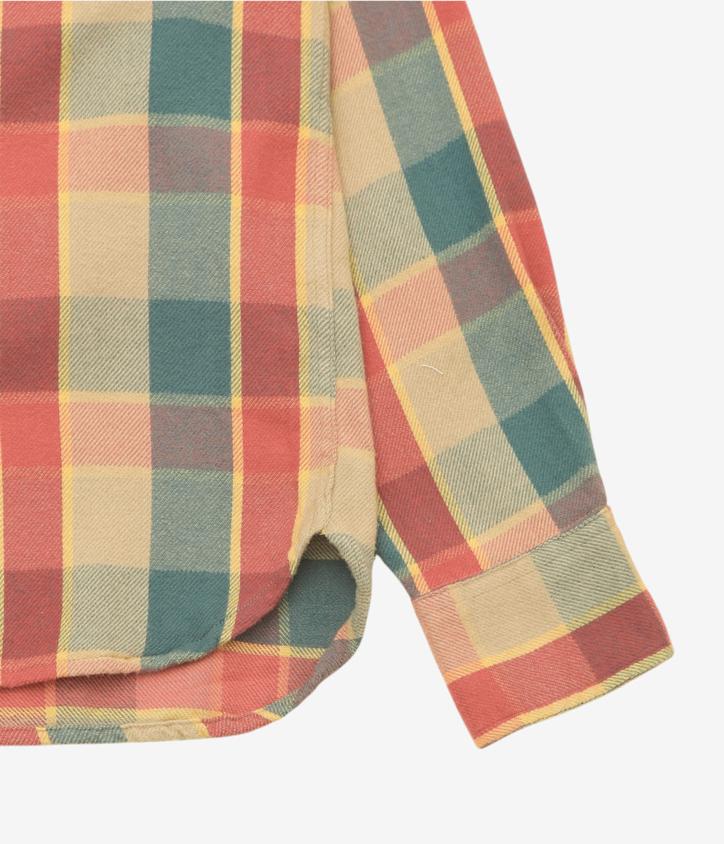 WYTHE ''WASHED FLANNEL PEARLSNAP SHIRT'' (CONSERVATION PLAID)