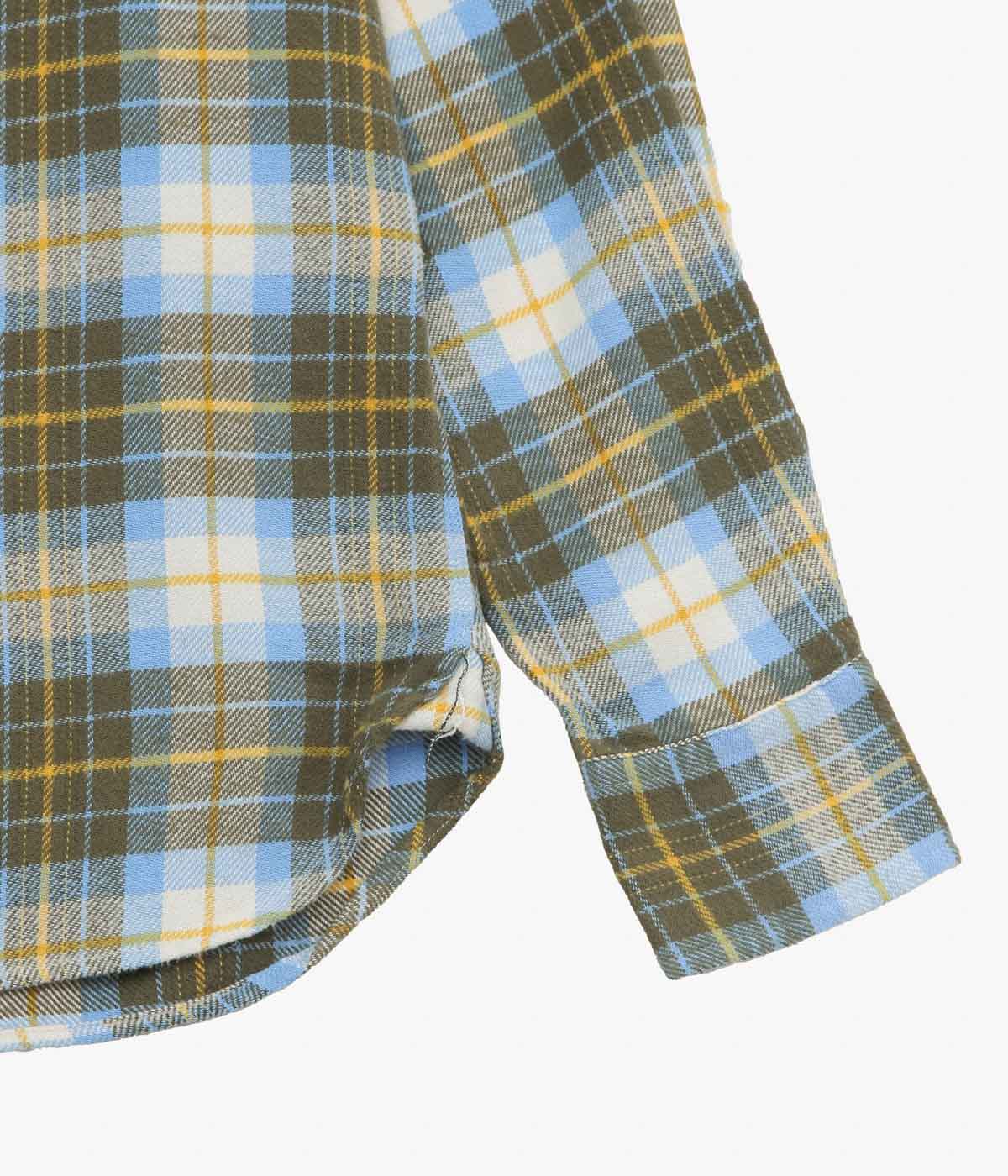 WYTHE ''WASHED FLANNEL WORKSHIRT'' (GOLD RAVINE)