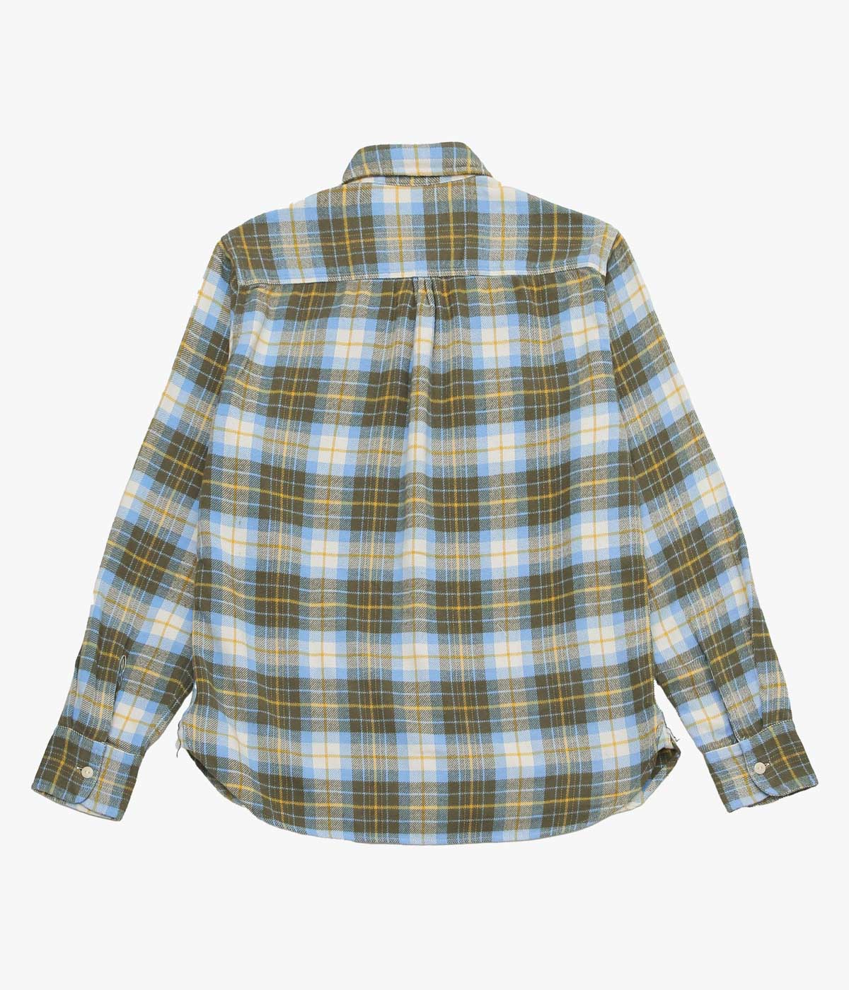 WYTHE ''WASHED FLANNEL WORKSHIRT'' (GOLD RAVINE)