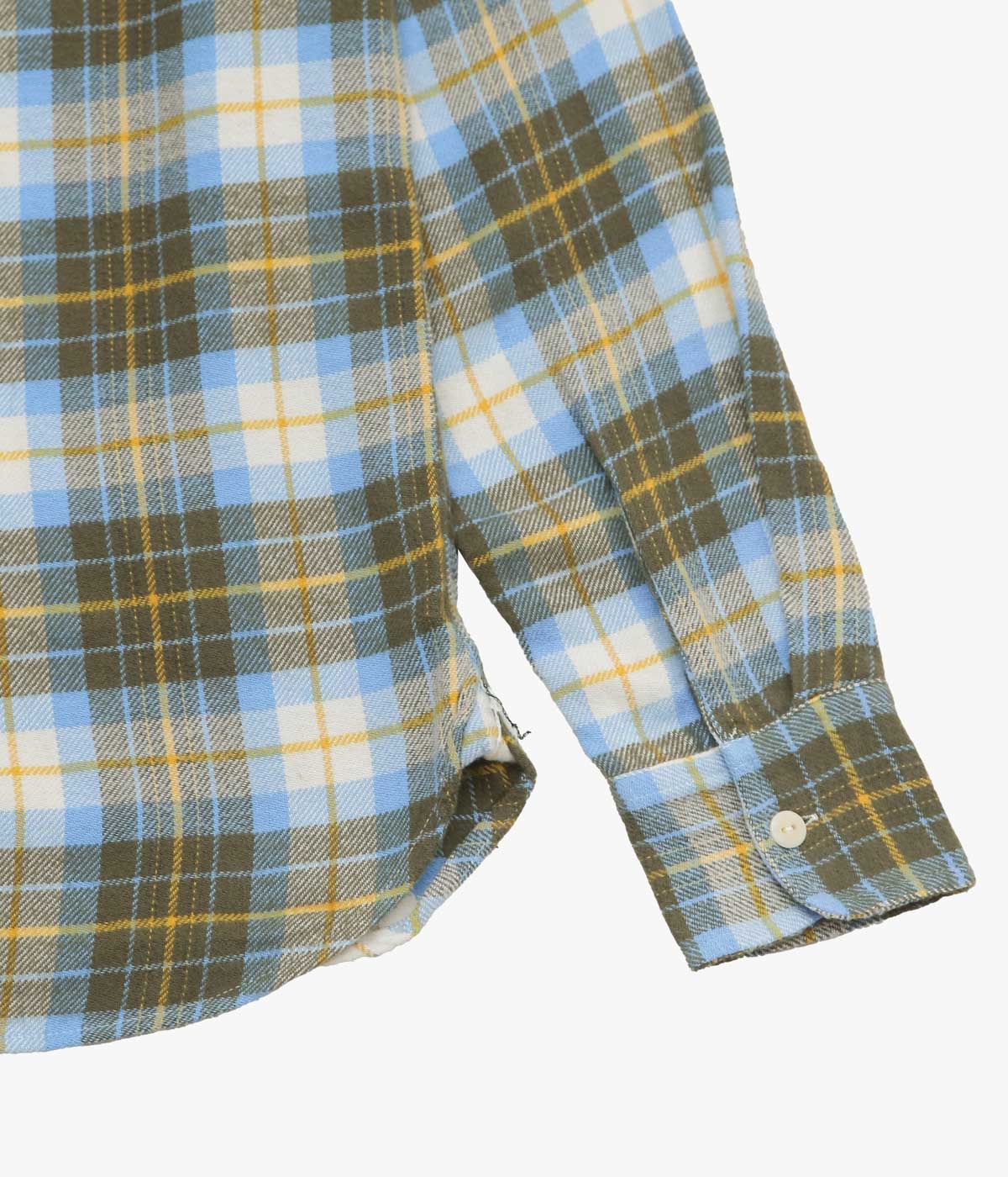 WYTHE ''WASHED FLANNEL WORKSHIRT'' (GOLD RAVINE)