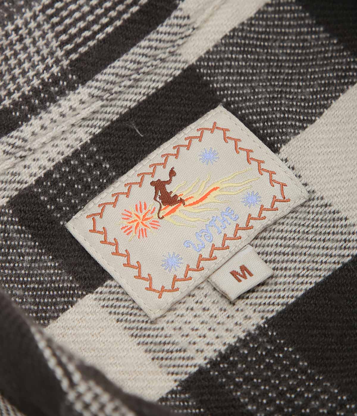 WYTHE ''WASHED FLANNEL WORKSHIRT'' (NIGHT PITCH)