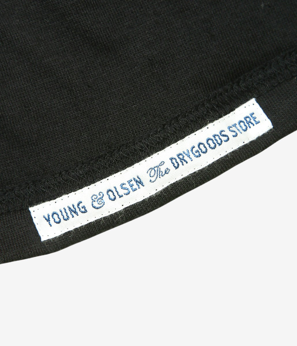 YOUNG&OLSEN THE DRYGOODS STORE ''C/CA DUOFOLD L/S'' (BLACK)