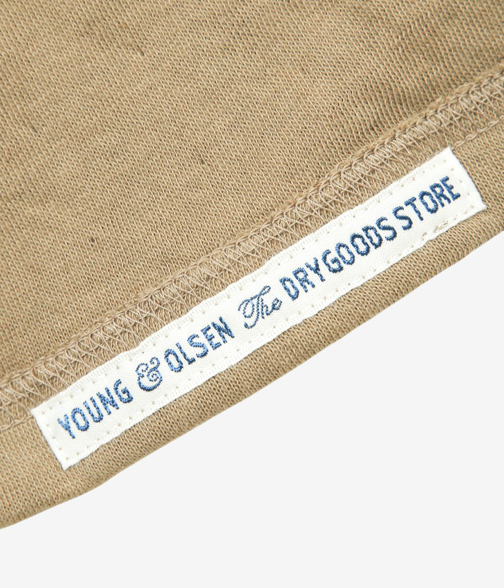 YOUNG&OLSEN THE DRYGOODS STORE ''C/CA DUOFOLD L/S'' (KHAKI)