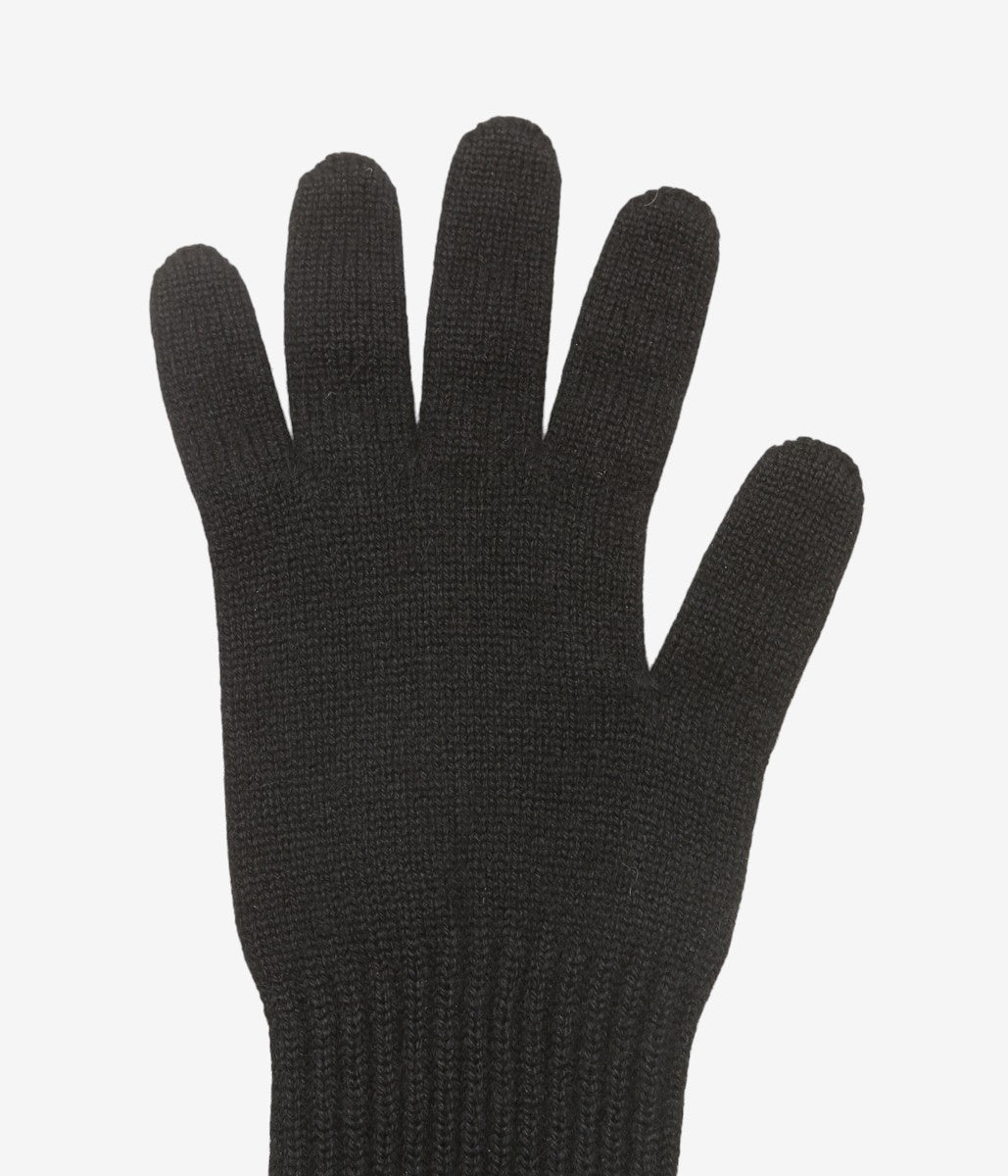 YOUNG&OLSEN THE DRYGOODS STORE ''CASHMERE KNIT LONG GLOVE'' (BLACK)
