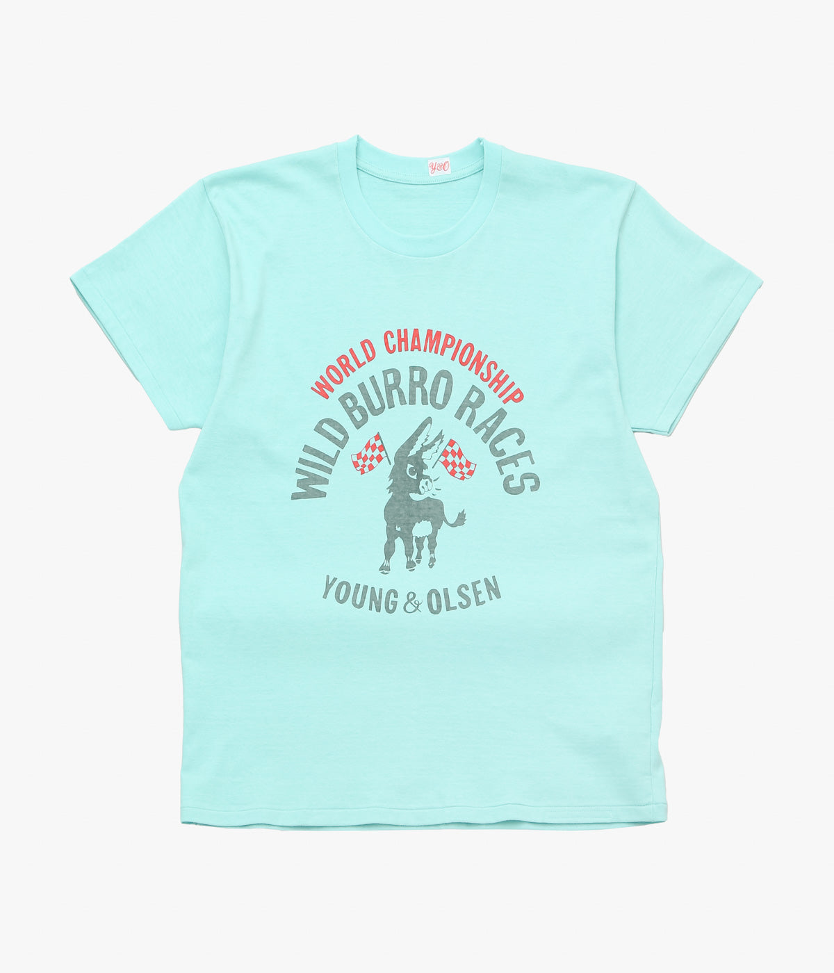 YOUNG&OLSEN THE DRYGOODS STORE ''AMERICAN PRINTED TEE'' (VYMT/DONKY)