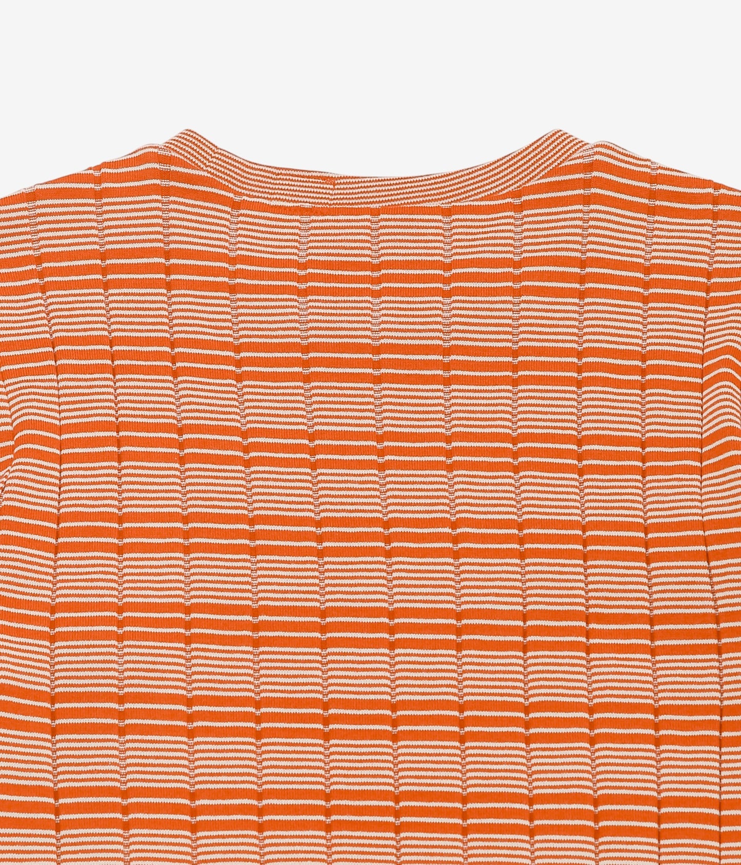 YOUNG&OLSEN THE DRYGOODS STORE ''BROAD RIB CROP CREW NECK'' (ORANGE)