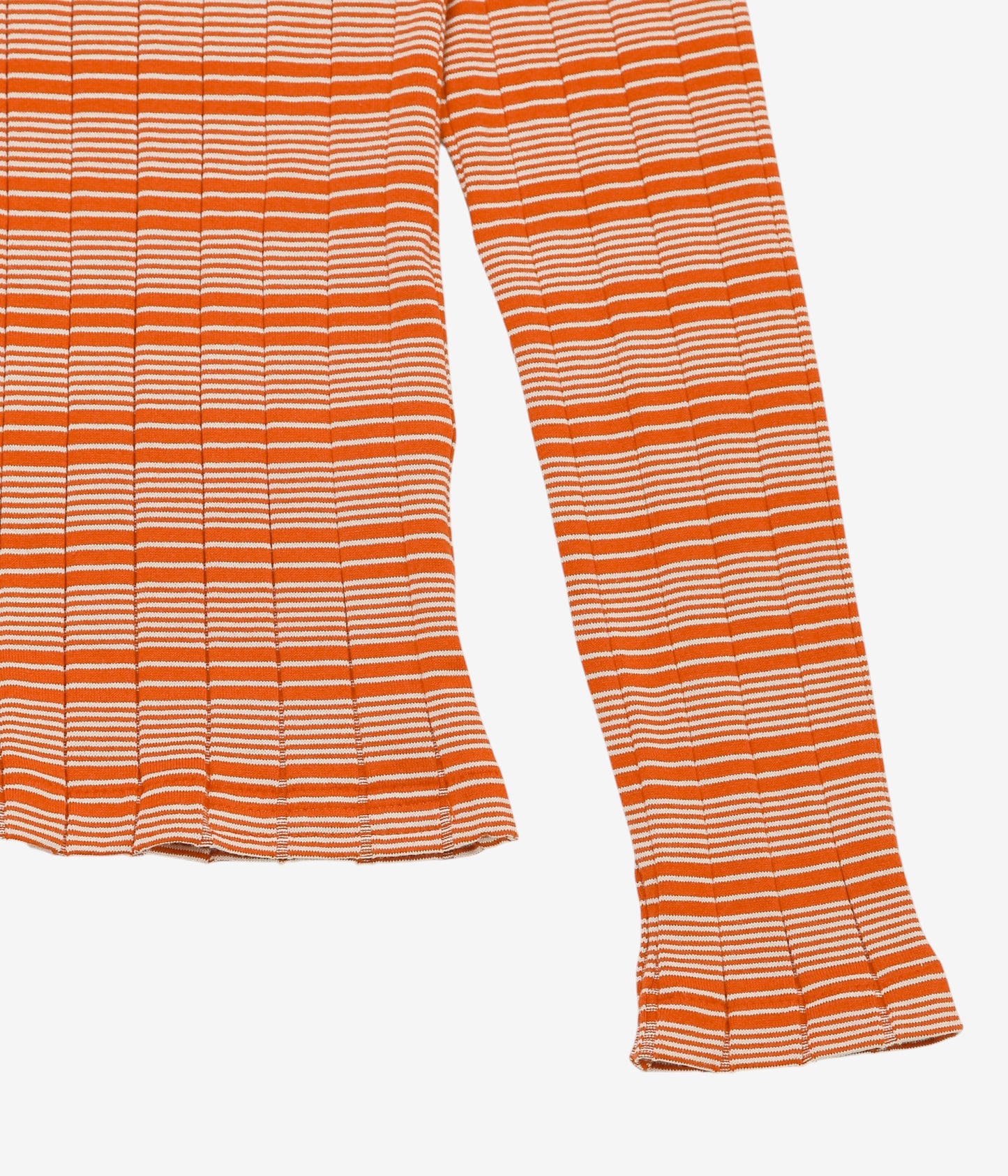 YOUNG&OLSEN THE DRYGOODS STORE ''BROAD RIB HENLEY NECK LS'' (ORANGE)