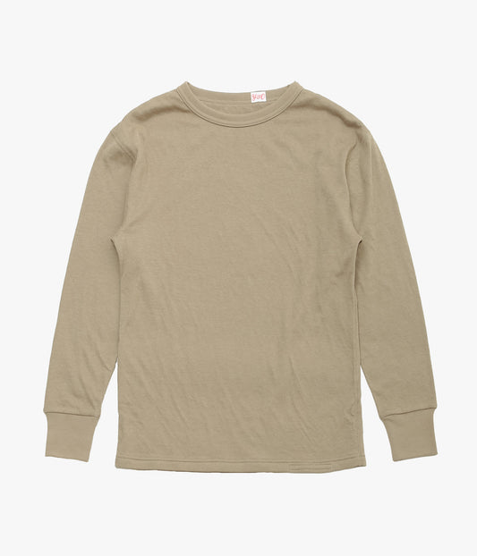 YOUNG&OLSEN THE DRYGOODS STORE ''C/CA DUOFOLD L/S'' (KHAKI)
