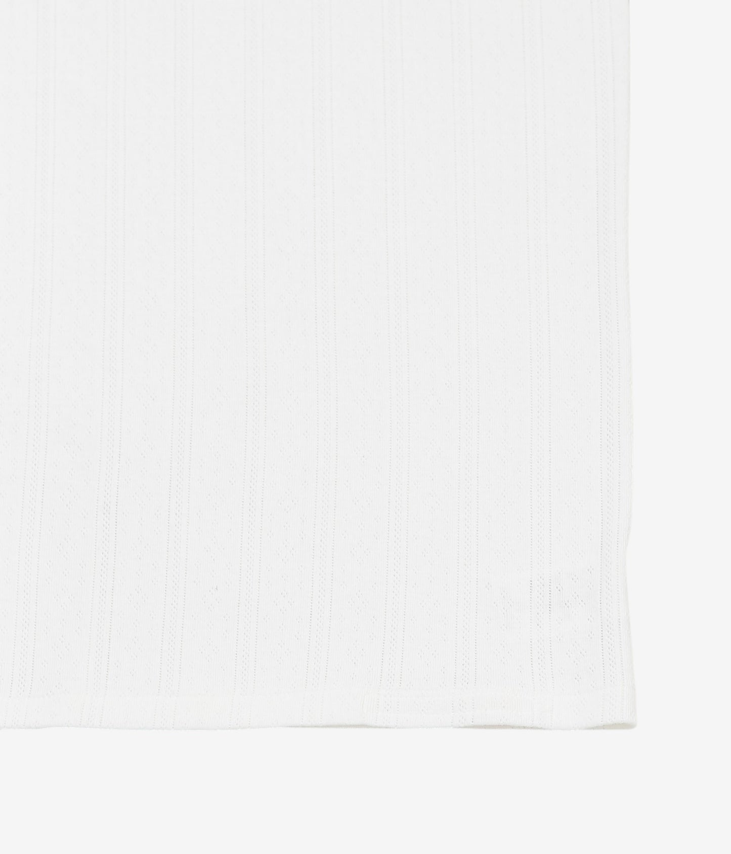 YOUNG&OLSEN THE DRYGOODS STORE ''PINHOLE RIB TANKTOP'' (WHITE)